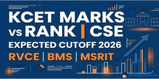 KCET Marks vs Rank CSE – RVCE, BMS & MSRIT 2026 Expected Cutoff